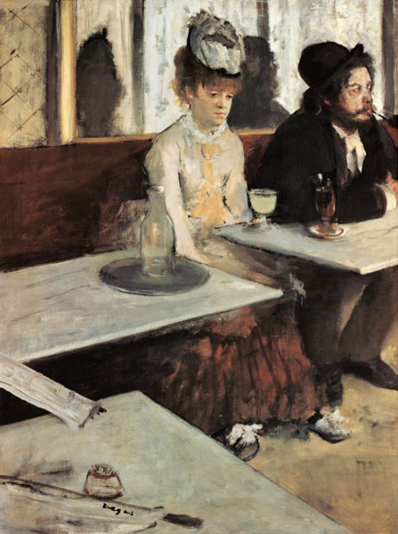 Absinth van Edgar Degas