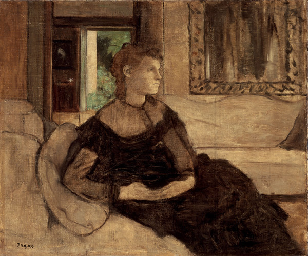 Mme Theodore Gobillard van Edgar Degas