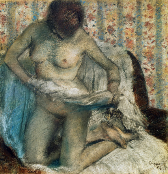 After the Bath van Edgar Degas