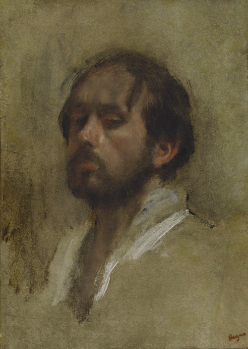 Self-Portrait van Edgar Degas