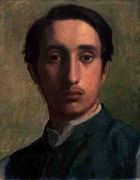 Self Portrait van Edgar Degas