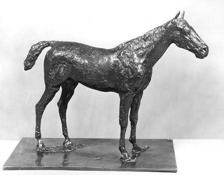 Standing Horse van Edgar Degas