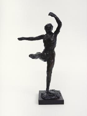 Dancer, Fourth Position Front, on the Left Leg