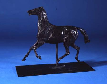 Trotting Horse van Edgar Degas