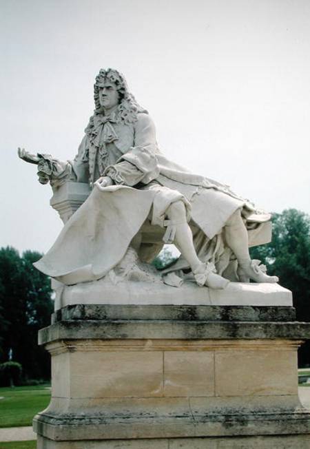 Statue of Andre Le Notre (1613-1700) van Edme Antony Paul Noel
