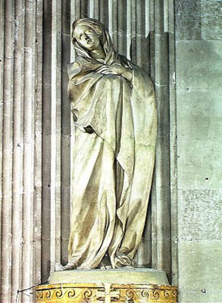 The Virgin Mourning van Edme Bouchardon