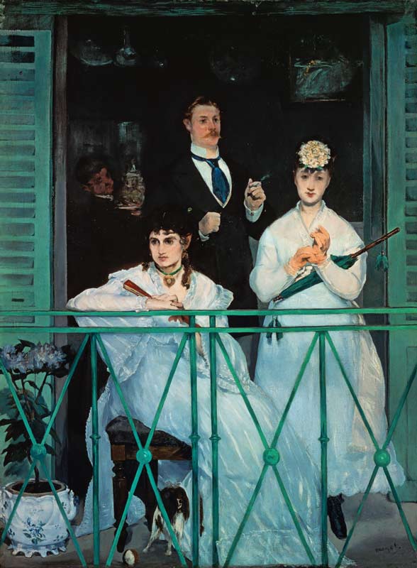 Het Balkon van Edouard Manet