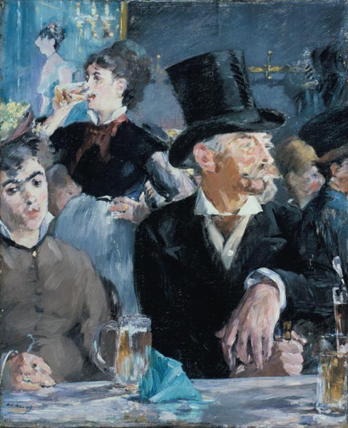 At the Café van Edouard Manet