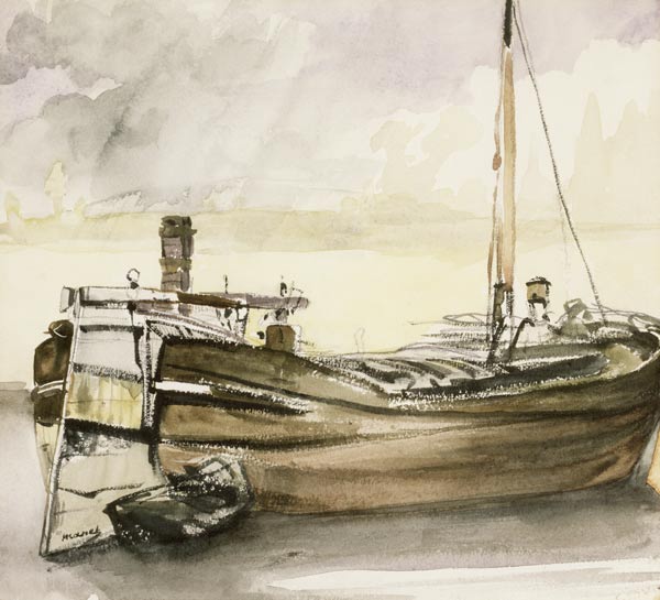 The Barge van Edouard Manet
