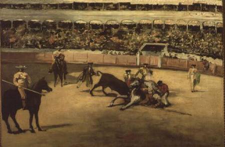 Bull Fight van Edouard Manet