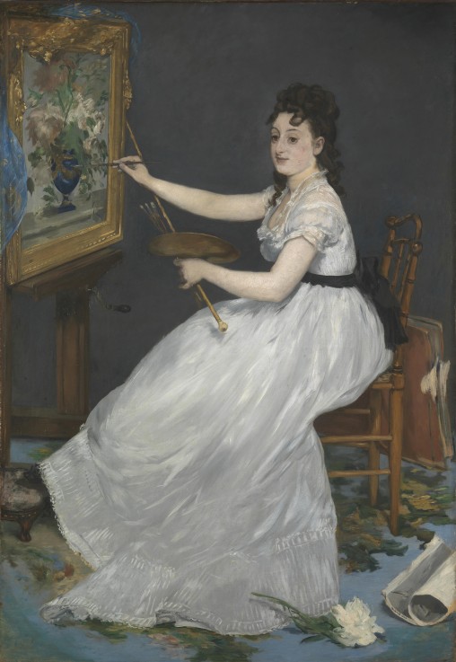 Eva Gonzalès van Edouard Manet