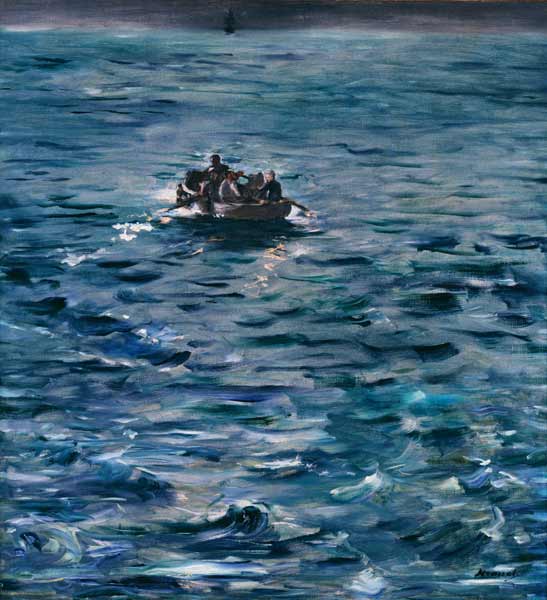 The Escape of Henri de Rochefort (1831-1915) 20 March 1874 van Edouard Manet