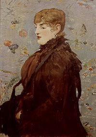 Herbst (oder: Merry Laurent) van Edouard Manet