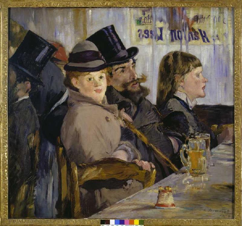 Im Cafe van Edouard Manet
