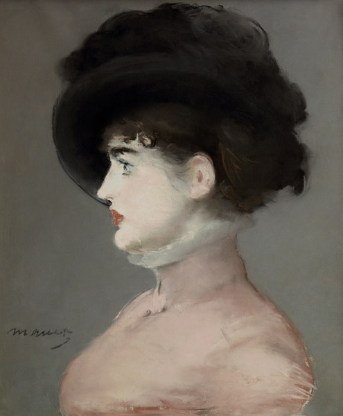La Viennoise: Portrait of Irma Brunner van Edouard Manet
