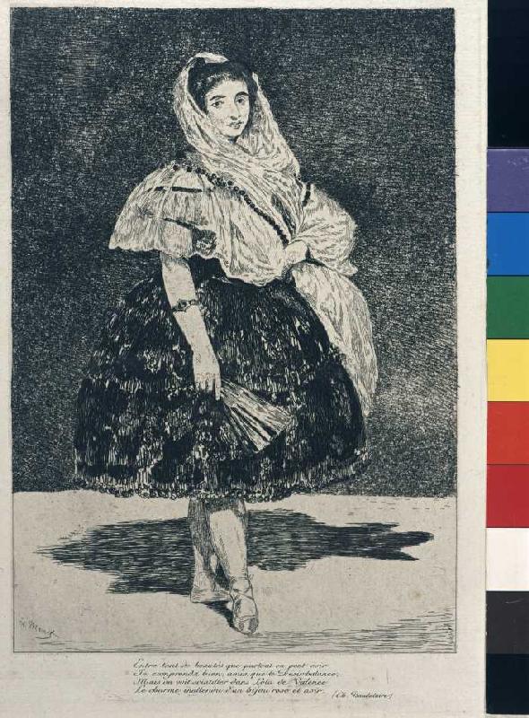 Lola de Valence van Edouard Manet