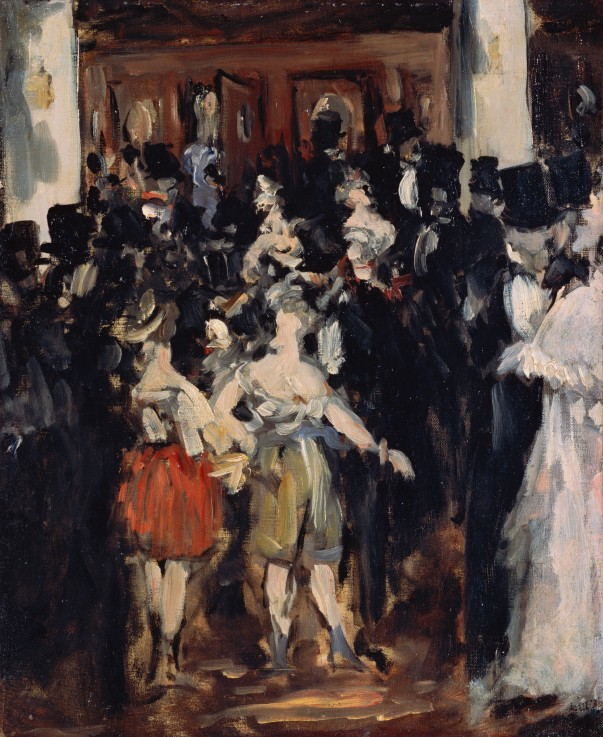 Masked Ball at the Opera van Edouard Manet