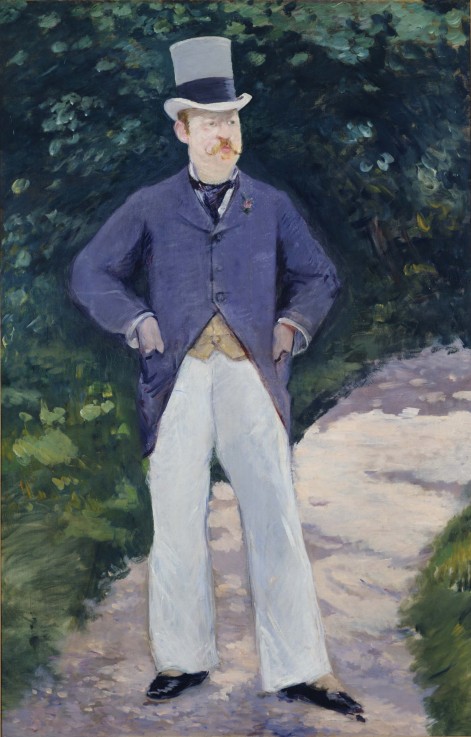 Portrait of Monsieur Brun van Edouard Manet