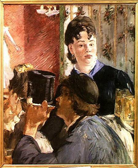 La Serveuse de Bocks van Edouard Manet