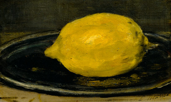 De citroen  van Edouard Manet