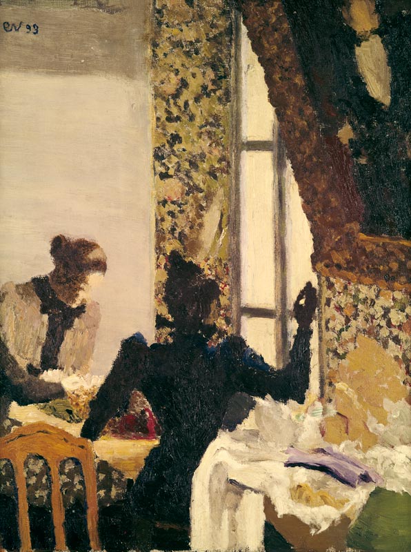 Der Zwirn, 1893. van Edouard Vuillard