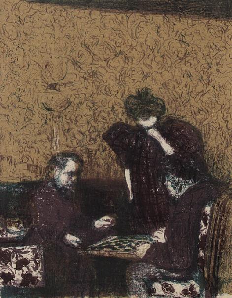 Game of Draughts  van Edouard Vuillard