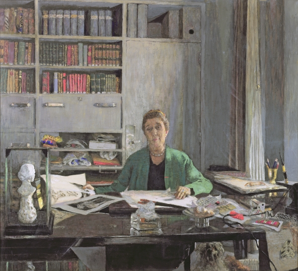 Jeanne Lanvin (1867-1946), c.1933 (oil on canvas)  van Edouard Vuillard