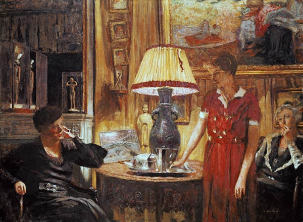 Der Besuch van Edouard Vuillard