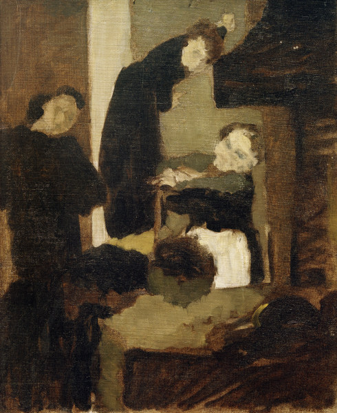 Madame Vuillard et ses ouvrieres van Edouard Vuillard