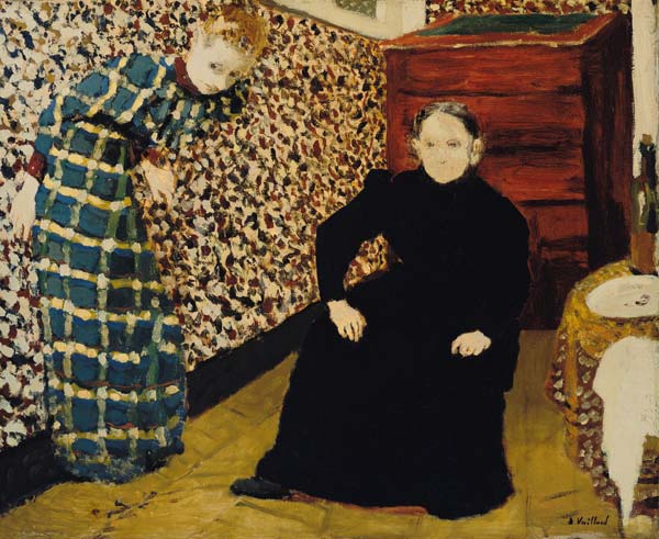 Mutter und Schwester des Künstlers. van Edouard Vuillard