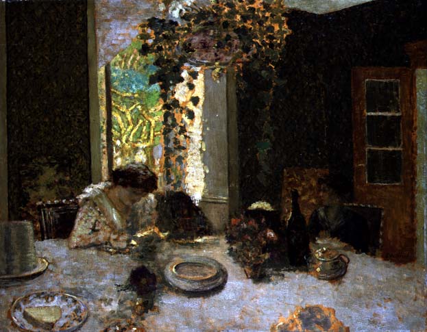 The Dining Room, c.1900 (oil on canvas)  van Edouard Vuillard