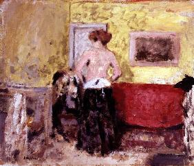 Woman Undressing, c.1905 (oil on canvas) 