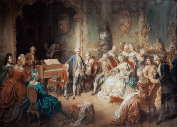 Mozart a.Maria Theresa , Ender van Eduard Ender