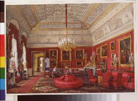 Interiors of the Winter Palace. The First Reserved Apartment. The Large Study of Grand Princess Mari