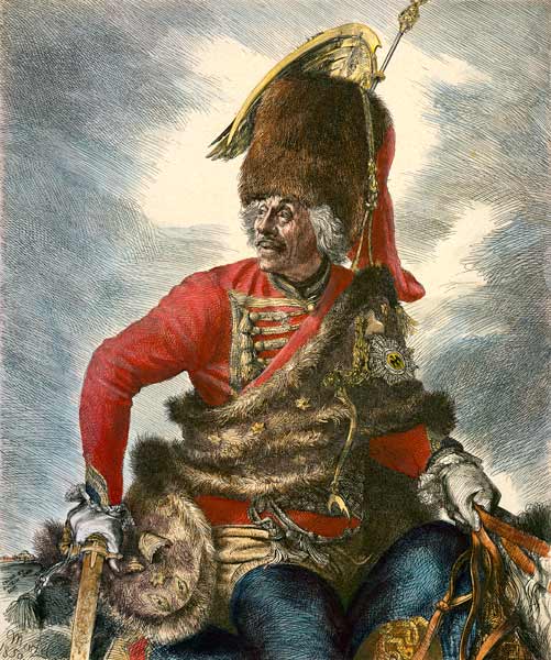 Preußischer Reitergeneral van Eduard Kretzschmar