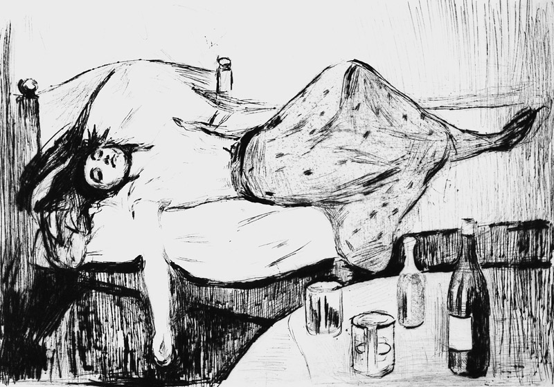 The Day After van Edvard Munch