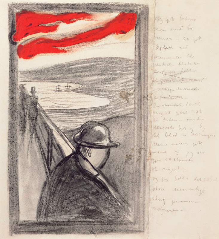 Desperation van Edvard Munch