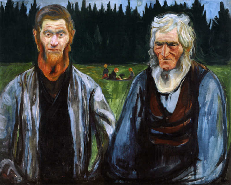 Father and Son van Edvard Munch