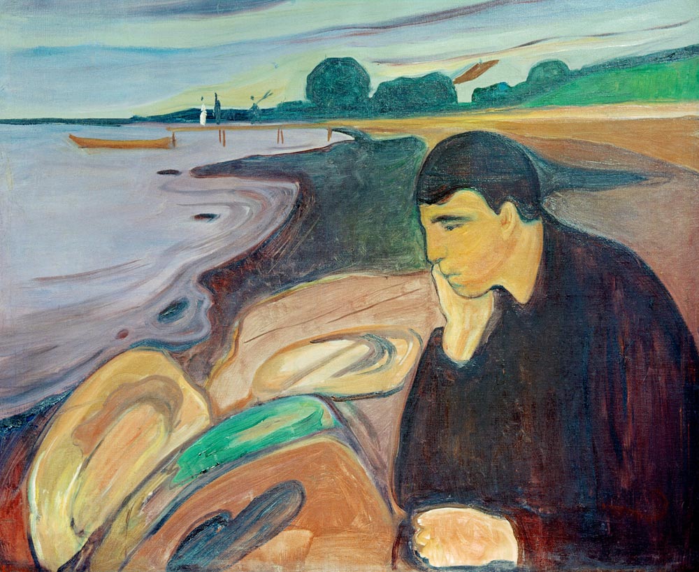 Munch, ‘Melancholy’ (Bergen) van Edvard Munch