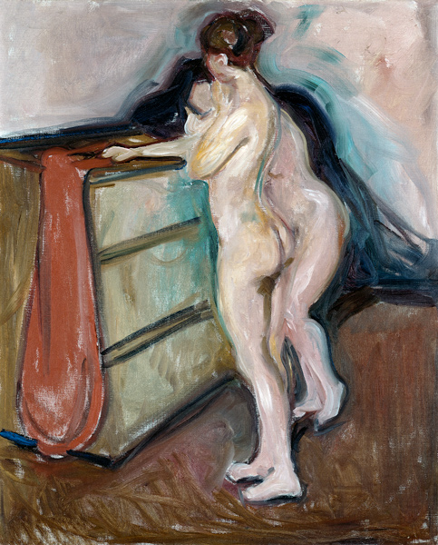 Zwei weibliche Akte van Edvard Munch