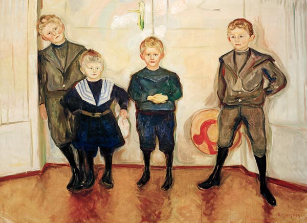The Sons of Dr Linde van Edvard Munch
