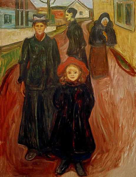 The Four Ages of Life van Edvard Munch