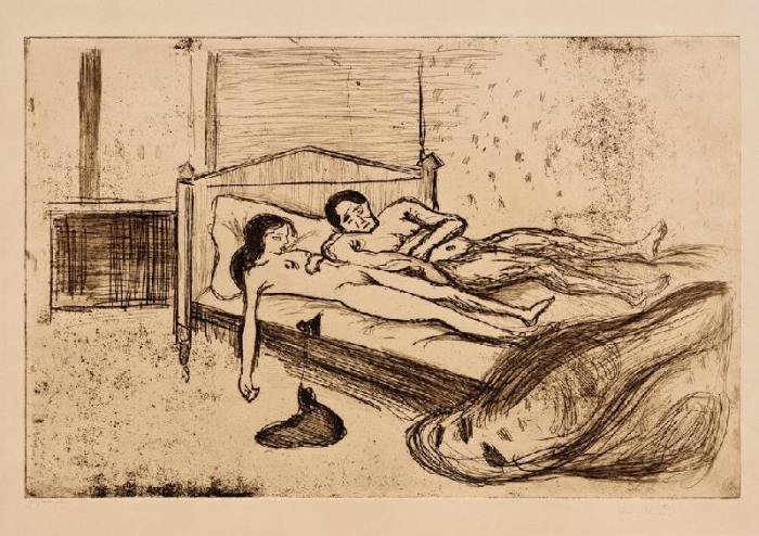 Double Suicide van Edvard Munch