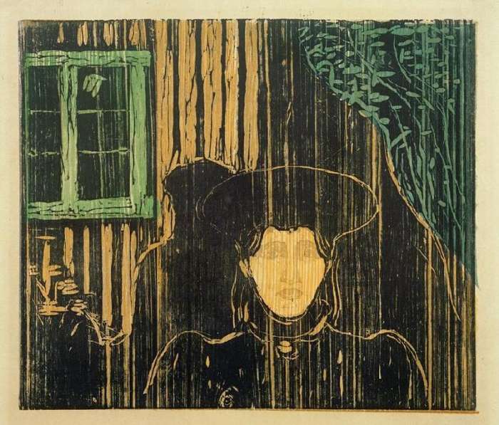 Moonlight van Edvard Munch