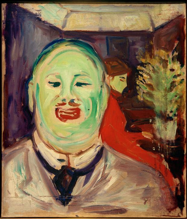 Portrait of Hendrik Lund van Edvard Munch