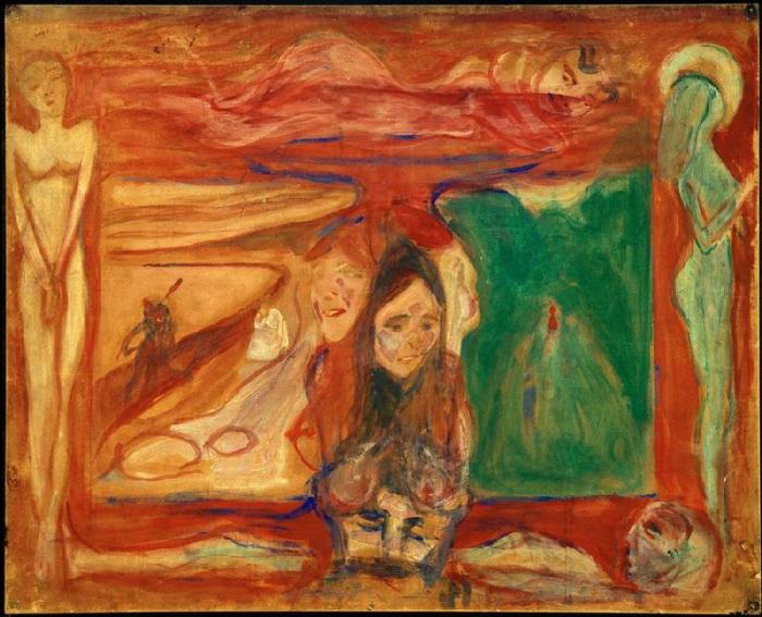 Symbolic Study van Edvard Munch