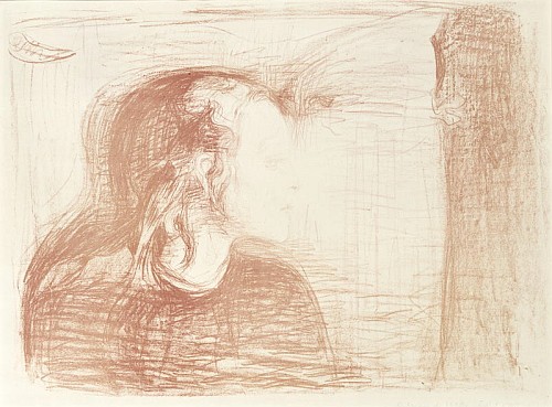 The Sick Girl  van Edvard Munch