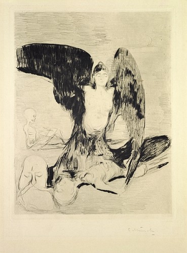 Vampire van Edvard Munch
