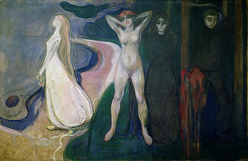 Woman in three stages  van Edvard Munch