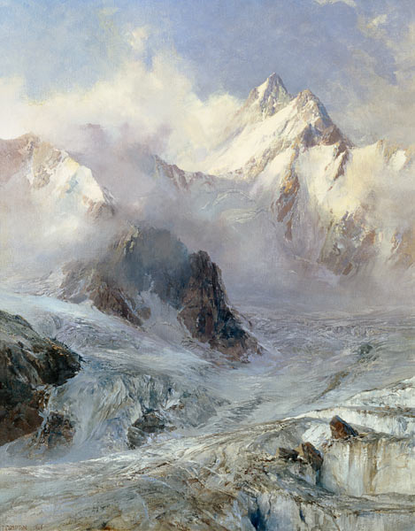 The Alps van Edward Theodore Compton
